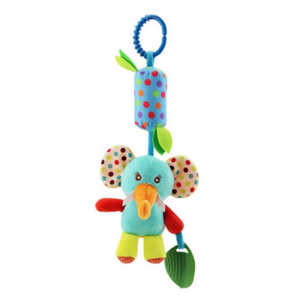 9 Styles to Choose from Baby Stroller Hanging Bell Plush Baby Colourful Label Bed Bell Toy Cartoon Multifunction