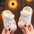 Children'S Slippers Cute Cartoon Girls Boys with Soft Soles Baby Bags Perforated Shoes Home and Baby Sandals