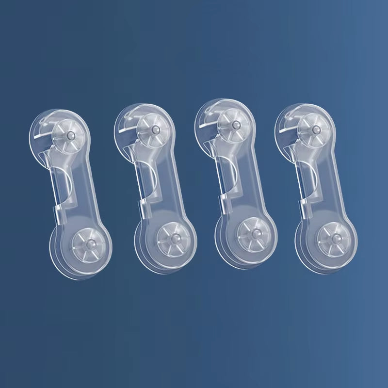 6PCS Baby Cabinet Locks Strap Drawer Lock Child anti Opening Refrigerator Lock Home Baby anti Pinch Safety Protection Buckle