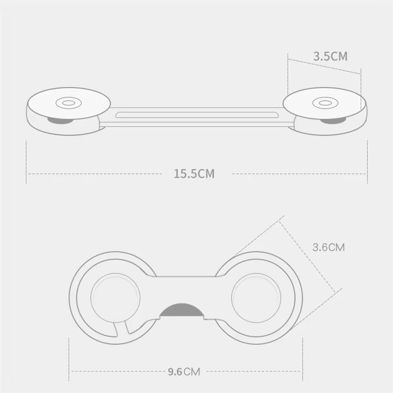 6PCS Baby Cabinet Locks Strap Drawer Lock Child anti Opening Refrigerator Lock Home Baby anti Pinch Safety Protection Buckle