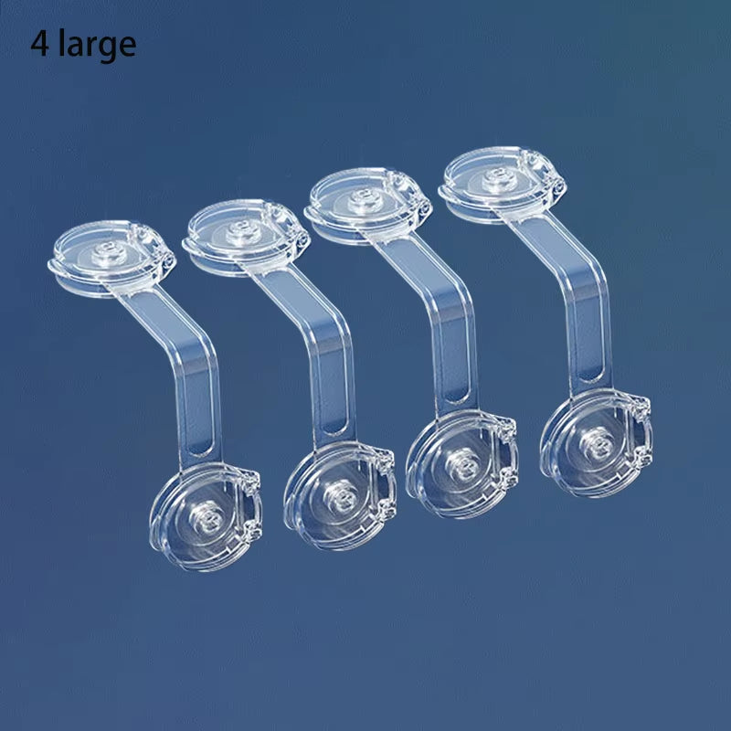 6PCS Baby Cabinet Locks Strap Drawer Lock Child anti Opening Refrigerator Lock Home Baby anti Pinch Safety Protection Buckle